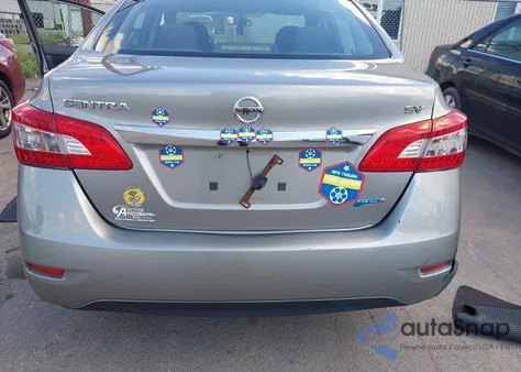 2014 Nissan Sentra Fe+ S/Fe+ Sv/S/Sl/Sr/Sv z USA, uszkodzony, nr VIN 3N1AB7APXEY228252